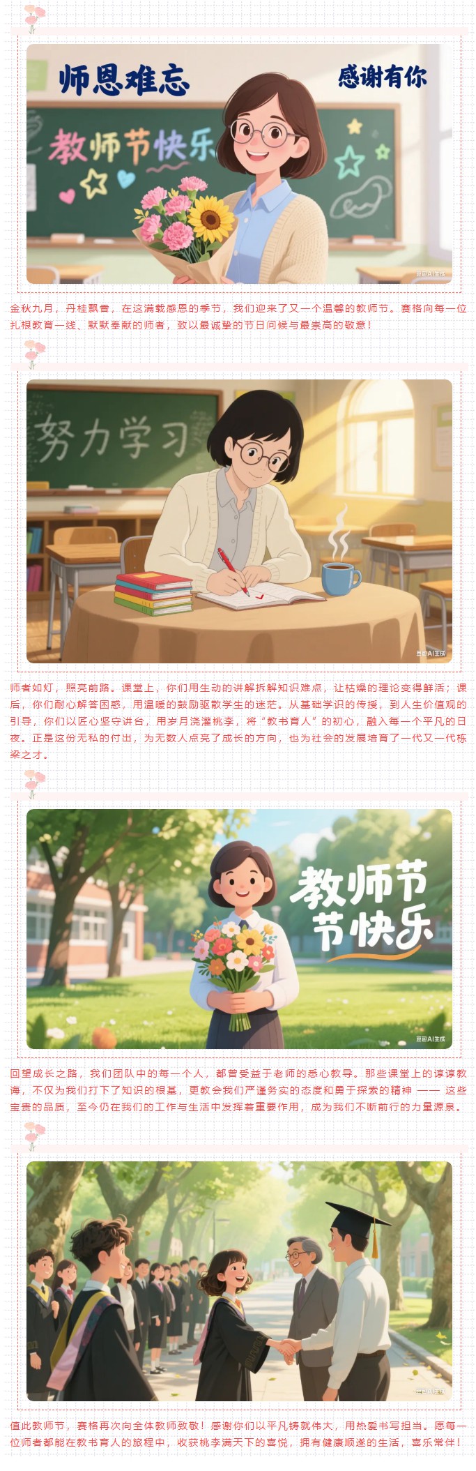 感恩有您 照亮前行 — 祝老師們節(jié)日快樂(lè)！_副本